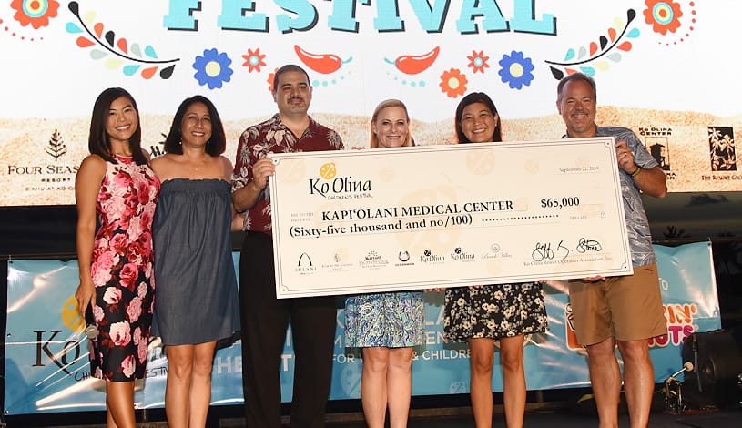 Community Raises $65,000 for Kapiolani Medical Center