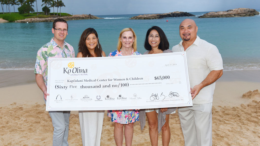 Super Finish for the Ko Olina Children’s Festival as Community Raises $65,000 for Kapiolani Medical Center